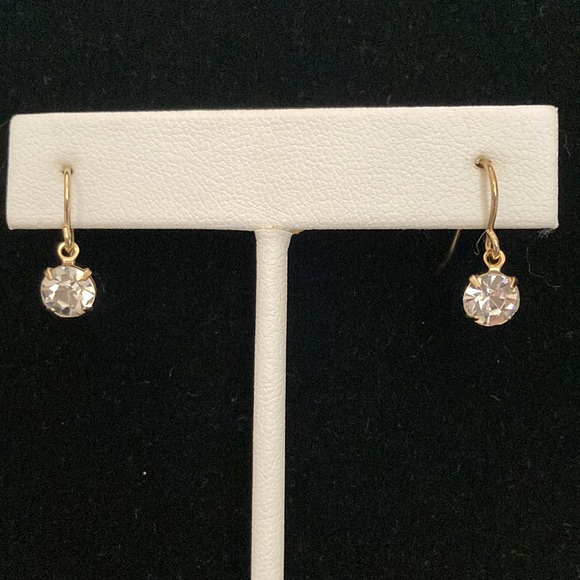 Dante Rhinestone Drop Earrings - Picture 1 of 2
